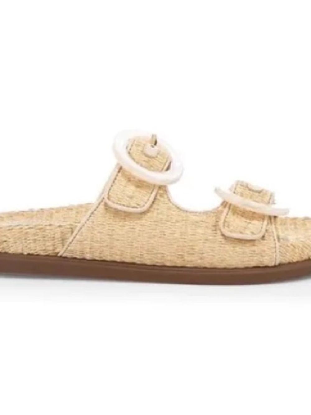 Schutz Coraline Woven Slide  sandals